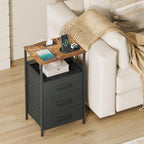 JARHETUN Nightstand Set of 2, Night Stands - Image 6