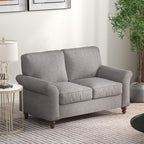 Bonzy Home 57" Loveseat Sofa, 2 Seater Sofa - Image 6
