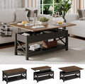 ChooChoo Coffee Table Lift Top, Coffee Table Converts to Dining Table by ChooChoo
