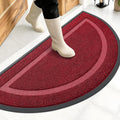 OLANLY Half Circle Front Door Mat Outside 47x23 All-Season Rubber Doormat | by OLANLY