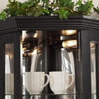 Glass Corner Display Cabinet - Image 3