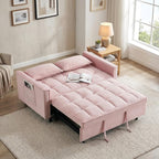 3 in 1 Convertible Sofa Bed, Loveseat Sleeper Sofa - Image 4