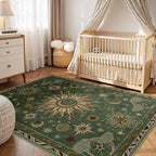 Vacuum-Friendly, 5x7 Washable Area Rug - Image 4