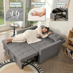 GOSUHI 52" Sleeper Sofa with Pull-Out Bed, 3-in-1 Convertible Sofa Bed - Image 6