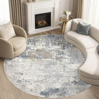 UERMEI 6ft Round Area Rug Living Room Rugs - Image 9