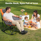 SUNNYFEEL Oversized Rocking Camping Chair, Fully Padded Patio Chair - Image 6