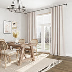 100% Blackout Curtains 84 Inch Length 2 Panels Set - Image 8