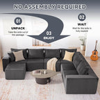 Cloud Couch Sectional, Modular Sofa - Image 4
