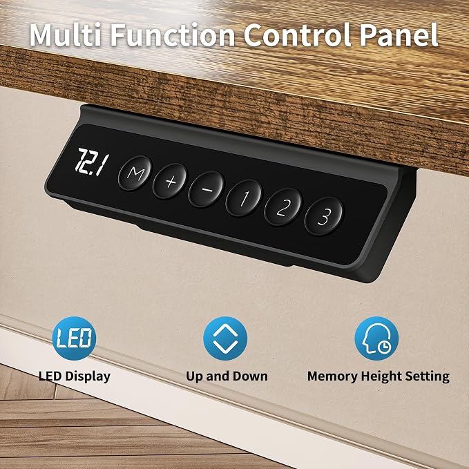 BIZUM 40x24 Inch Electric Standing Desk - Image 6