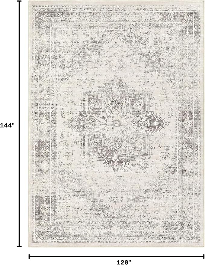 UERMEI 10x12 Area Rug Living Room Rugs - Image 2
