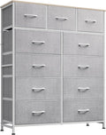 WLIVE Tall Dresser for Bedroom, Fabric Dressers Storage Tower, Dresser & Chest by WLIVE