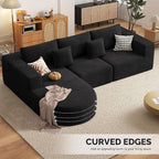 Boneless Couches for Living Room, Cloud Sectional Couch - Image 5