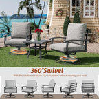 HOMREST 9 PCS Outdoor Patio Furniture Set - Image 2