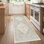 2x5 Rug Runners for Hallways Non Slip, Kitchen Rugs, Nursery Room, Soft Runner - Image 3