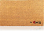 Coir Welcome Mat, Home Heart, 17 x 29 in | 100% Natural Coir, Anti-Shedding by AmaruDoorMats