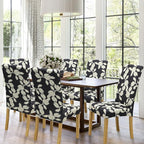 BIETYONE Stretch Dining Chair Covers Set of 4, Soft Removable Washable Kitchen - Image 2