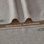 BALCONY & FALCON Placemats Set of 4 Faux Linen Cloth Place Mats Washable - Image 4