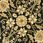 SAFAVIEH Lyndhurst Collection 8' Round Black/Ivory LNH212A Traditional Oriental - Image 4