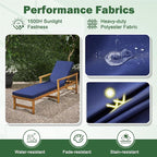 Chaise Lounge Cushions Outdoor, Outdoor Chaise Cushion - Image 5
