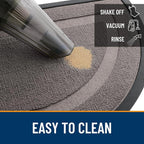 OLANLY Half Circle Front Door Mat Outside 59x34 All-Season Rubber Doormat | - Image 5