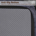 Large Boneless Ottoman, Upholstered Cloud Ottomans - Image 4