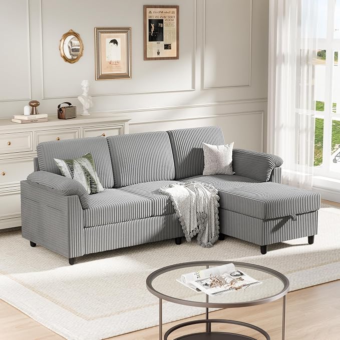 Sectional Sofa Couch for Living Room, L Shaped Couch - Image 5