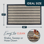 ubdyo Extra Durable Door Mat Outside Entrance | Dirt Trapping, Non-Slip Backing - Image 2