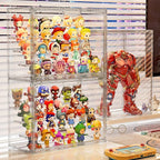 Clear Acrylic Display Case for Collectibles 4 Layer Hobby Figure Display Case - Image 4