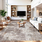 7x10 Living Room Area Rug – Washable Non-Slip Soft Carpet by BYYVOORugsforYourHome