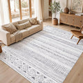 cotiled Boho 8x10 Area Rugs for Living Room: Large Moroccan Washable Rug | by COTILED