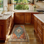SERISSA 2x4 Washable Non Slip Boho Runner Rug - Image 2