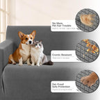 Arfntevss Stretch Sectional Couch Covers L Shaped Corner Sectional Sofa Cover - Image 3