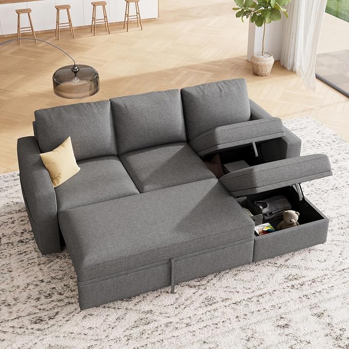 HONBAY Modular Sectional Sleeper Sofa - Image 4