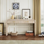 59" Unique Retro Silhouette Console Table - Image 3
