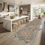 Hallway Runner Rug 2x12 Extra Long Washable Runner, Non Slip Runner - Image 3