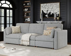 115'' Oversized Modular Sectional Sofa, Solid Wood Frame Sofa, Removable - Image 4