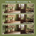 SUPERJARE Rattan Console Sofa Table - Image 5