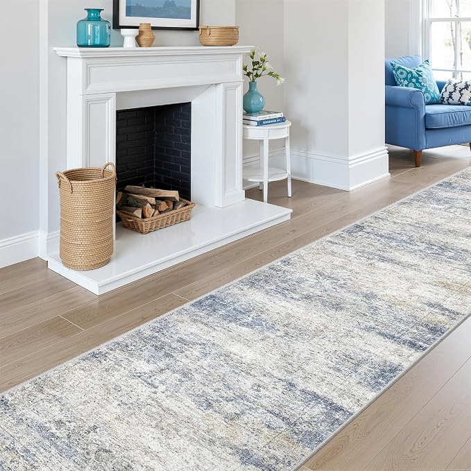 2x10 Runner Rug Non Slip, Washable Hallway Runner Rug, Laundry Room, Soft - Image 4