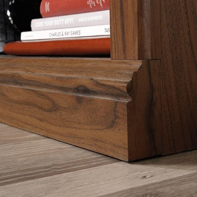 Sauder 3 Tier Book Shelf Wooden Bookcase Multipurpose Bookshelf - Image 6