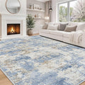 Aelenmu 8x10 Area Rugs for Living Room Bedroom Dining Room Washable Blue | Soft by Aelenmu
