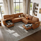 LINSY HOME Sectional Sleeper Sofa by LINSYHOME