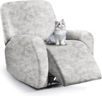 ANARACHON Leather Look Recliner Chair Covers, 4-Pieces Stretch Recliner Cover by ANARACHON
