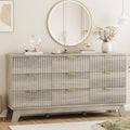 Xixini Fluted Dresser for Bedroom by Xixini