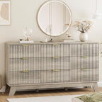 Xixini Fluted Dresser for Bedroom by Xixini
