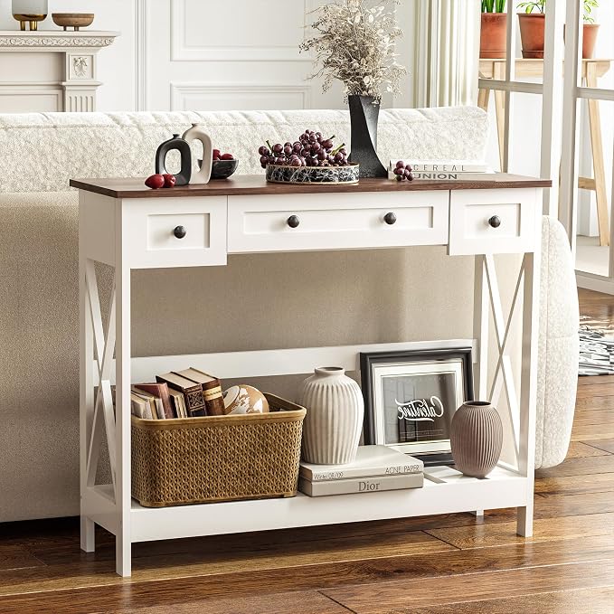 39.4" Farmhouse Console Table - Image 7