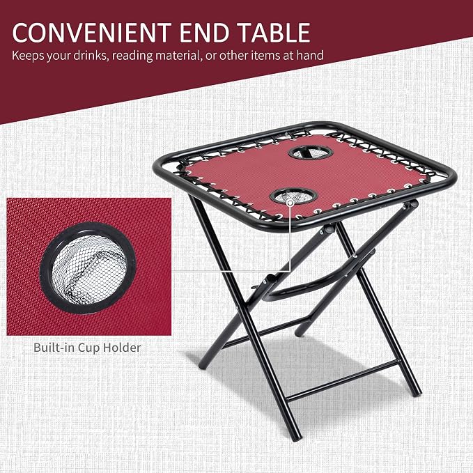 Outsunny Zero Gravity Chair Set - Image 4