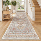 3x10 Runner Rug Non Slip, Washable Hallway Runner Rug, Laundry Room, Soft - Image 3