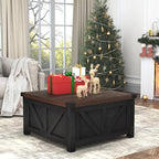 jimeimen Farmhouse Lift Top Coffee Table - Image 6