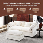 Ihanherry 77" L Shaped Modern Sofa Modular Sectional Cloud Couch - Image 6