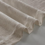 Burlywood Birch Pleated Linen Semi Sheer Curtains 78 Inches Long 2 Panels | - Image 6